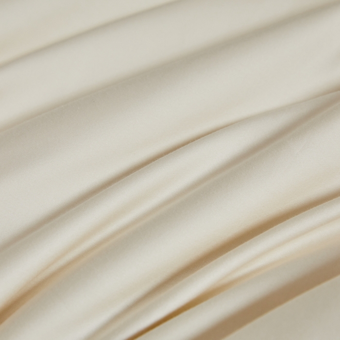 91家纺网 家纺一手货源 找家纺 秀色家纺 2025新款60支贡缎简约轻奢纯色长绒棉床上四件套全棉纯棉床笠款床品 量大价更优 米朵-蜜桃奶油