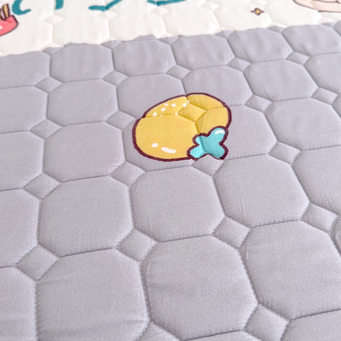 91家纺网 家纺一手货源 找家纺 2024新款亲肤水洗薄款软床垫防滑床护垫床褥学生垫子 加厚款 奶牛派对