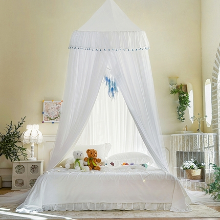 91家纺网 家纺一手货源 找家纺 （总）艾晶美 2025新款落地双层床幔蚊帐