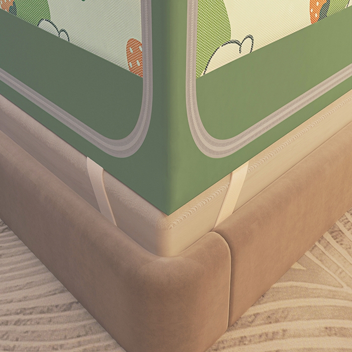 91家纺网 家纺一手货源 找家纺 迪凡保罗蚊帐 2025新款2501专版印花遮光帘防摔坐床蚊帐 欢乐小狗