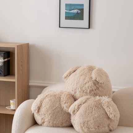 （总）希诺家居  2024新款设计师款高定流苏兔兔抱枕