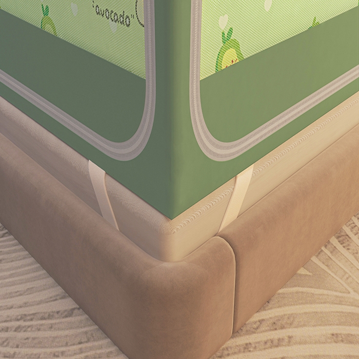 91家纺网 家纺一手货源 找家纺 迪凡保罗蚊帐 2025新款2501专版印花遮光帘防摔坐床蚊帐 开心果