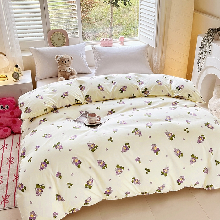 91家纺网 家纺一手货源 找家纺 2025新款印花可拆洗棉花被被子被芯 维密