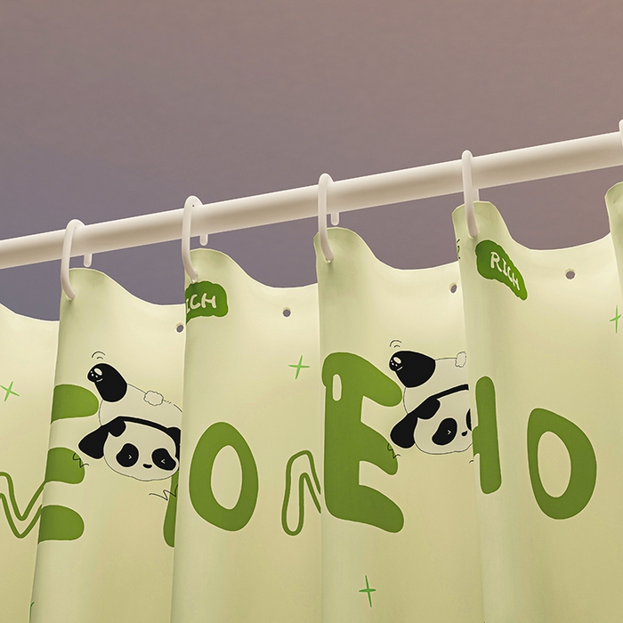 91家纺网 家纺一手货源 找家纺 迪凡保罗蚊帐 2025新款2501专版印花遮光帘防摔坐床蚊帐 趣味熊猫