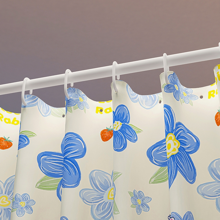 91家纺网 家纺一手货源 找家纺 迪凡保罗蚊帐 2025新款2501专版印花遮光帘防摔坐床蚊帐 樱花漫天