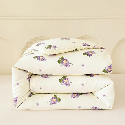 91家纺网 家纺一手货源 找家纺 2025新款印花可拆洗棉花被被子被芯 维密