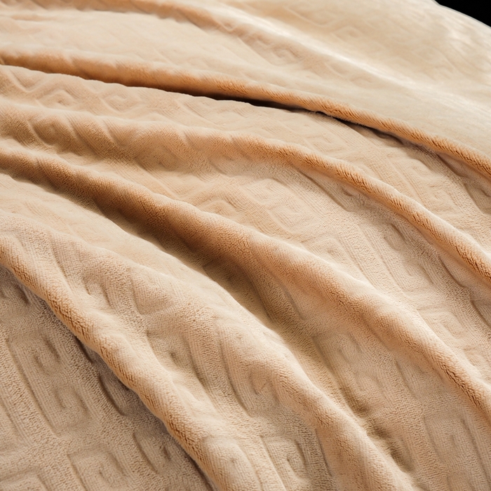 91家纺网 家纺一手货源 找家纺 丽卡家纺（原丽卡家纺） 2024新款A类高克重全消光牛奶绒四件套 棕色