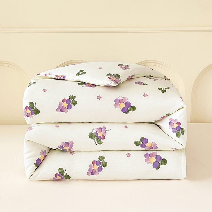 91家纺网 家纺一手货源 找家纺 2025新款印花可拆洗棉花被被子被芯 维密