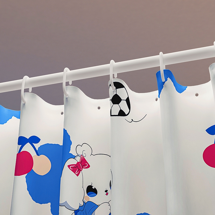 91家纺网 家纺一手货源 找家纺 迪凡保罗蚊帐 2025新款2501专版印花遮光帘防摔坐床蚊帐 美人狗