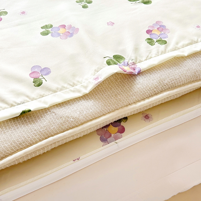 91家纺网 家纺一手货源 找家纺 2025新款印花可拆洗棉花被被子被芯 维密