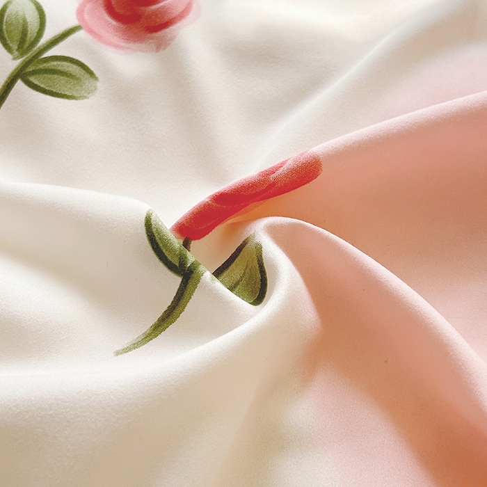 91家纺网 家纺一手货源 找家纺 2025新款印花可拆洗棉花被被子被芯 花语绮梦