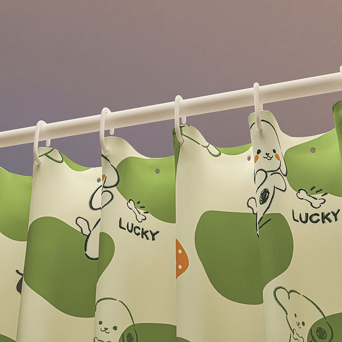 91家纺网 家纺一手货源 找家纺 迪凡保罗蚊帐 2025新款2501专版印花遮光帘防摔坐床蚊帐 欢乐小狗