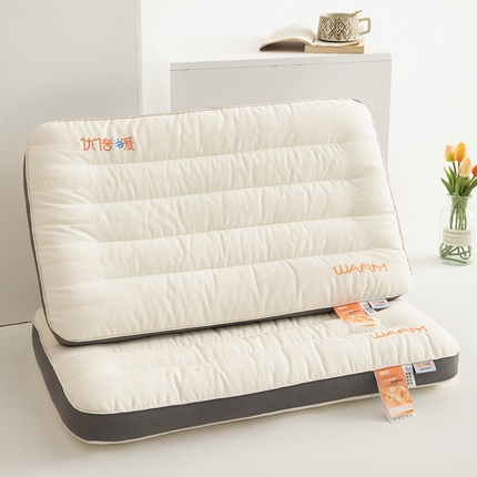 91家纺网 家纺一手货源 找家纺 （总）仁宇枕业 2024年新款新品枕芯 优倍暖羽丝绒低枕头枕芯