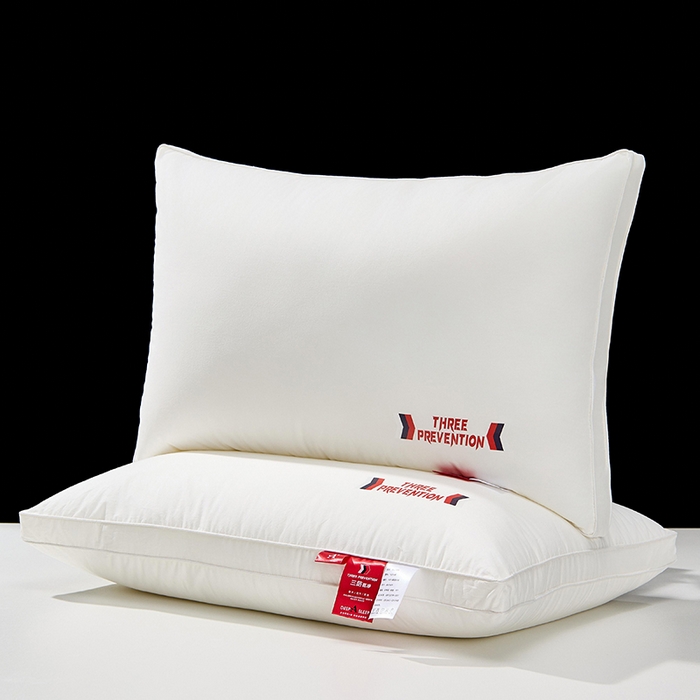 91家纺网 家纺一手货源 找家纺 昕科 2025新款A类全棉三防枕枕头头酒店枕纯棉酒店三防枕芯枕头 三防-高枕/只