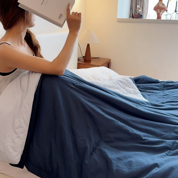 91家纺网 家纺一手货源 找家纺 （总）兜米家居 2025新款深睡亚朵星球同款双层控温被被芯pro被春夏子母被芯