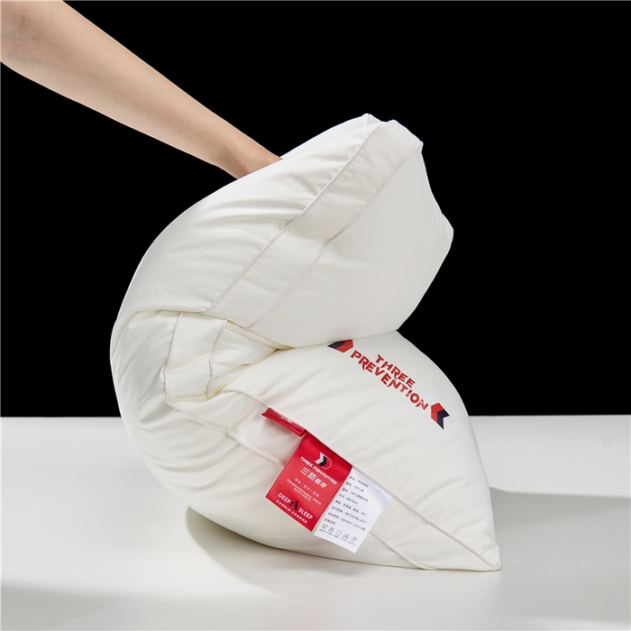 91家纺网 家纺一手货源 找家纺 昕科 2025新款A类全棉三防枕枕头头酒店枕纯棉酒店三防枕芯枕头 三防-高枕/只