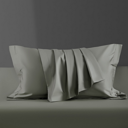 91家纺网 家纺一手货源 找家纺 （总）轩和家居 2024新款70S长绒棉单枕套