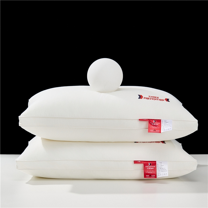 91家纺网 家纺一手货源 找家纺 昕科 2025新款A类全棉三防枕枕头头酒店枕纯棉酒店三防枕芯枕头 三防-高枕/只