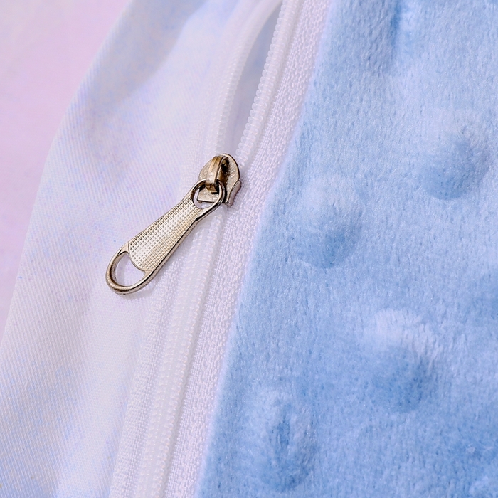 91家纺网 家纺一手货源 找家纺 金鑫汇家纺 2024新款棉加豆豆绒学生三件套 棉加豆豆绒-梦蝶