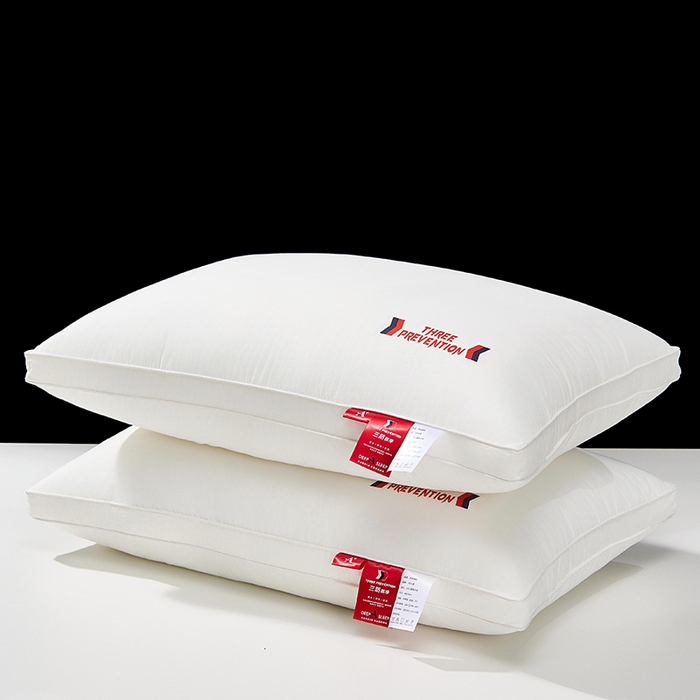 91家纺网 家纺一手货源 找家纺 昕科 2025新款A类全棉三防枕枕头头酒店枕纯棉酒店三防枕芯枕头 三防-高枕/只