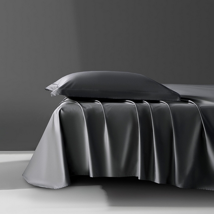 轩和家居 2024新款70S长绒棉单床单 影月黑
