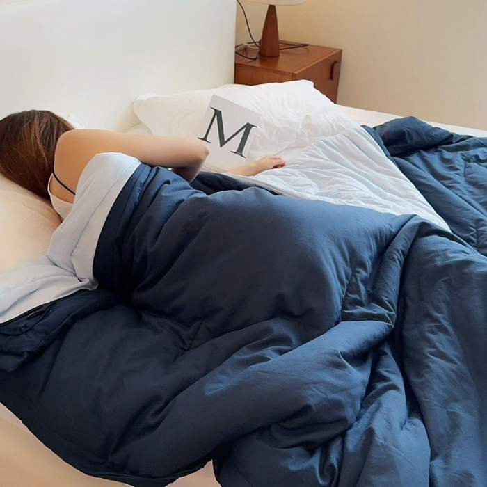 91家纺网 家纺一手货源 找家纺 （总）兜米家居 2025新款深睡亚朵星球同款双层控温被被芯pro被春夏子母被芯