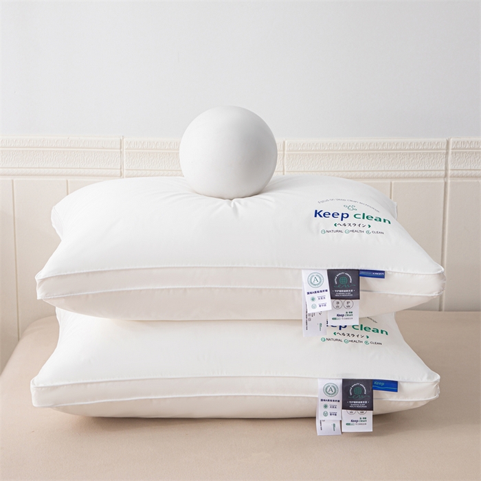 91家纺网 家纺一手货源 找家纺 芯奇想 2024新款KEEP全棉酒店护颈枕枕头枕芯 KEEP全棉【高枕】48*74cm