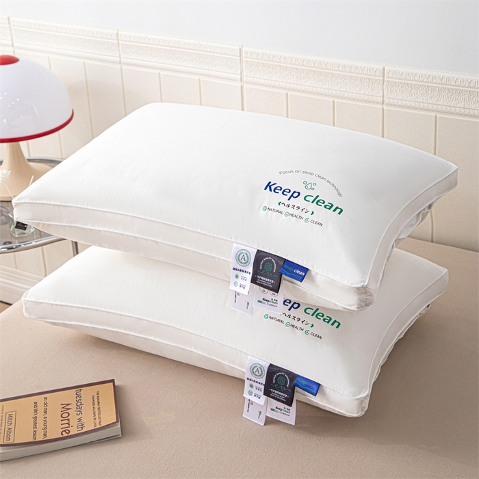 91家纺网 家纺一手货源 找家纺 芯奇想 2024新款KEEP全棉酒店护颈枕枕头枕芯 KEEP全棉【高枕】48*74cm