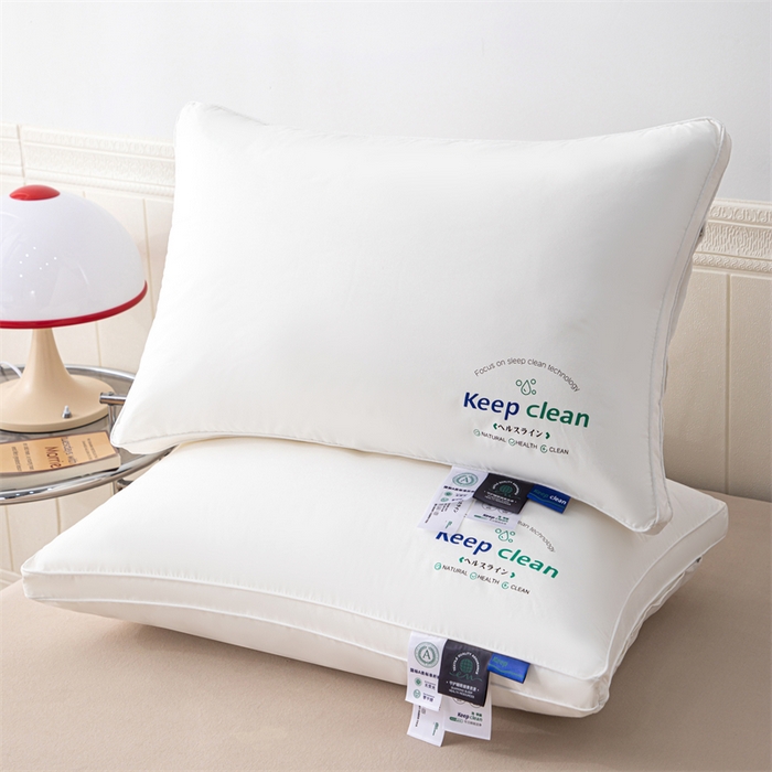 91家纺网 家纺一手货源 找家纺 芯奇想 2024新款KEEP全棉酒店护颈枕枕头枕芯 KEEP全棉【高枕】48*74cm