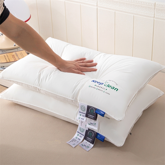 91家纺网 家纺一手货源 找家纺 （总）芯奇想 2024新款KEEP全棉酒店护颈枕枕头枕芯