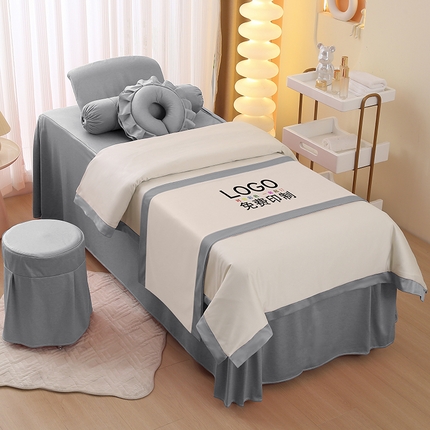 91家纺网 家纺一手货源 找家纺 （总）琪宝阁 2024新款荷兰尼耐洗耐磨耐用被套双面可用美 容床罩套件--爱情海