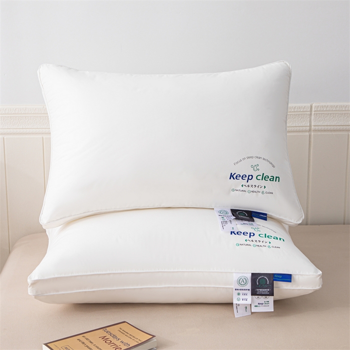 91家纺网 家纺一手货源 找家纺 芯奇想 2024新款KEEP全棉酒店护颈枕枕头枕芯 KEEP全棉【高枕】48*74cm