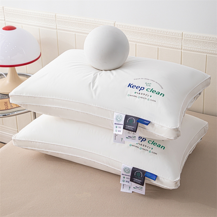 91家纺网 家纺一手货源 找家纺 芯奇想 2024新款KEEP全棉酒店护颈枕枕头枕芯 KEEP全棉【高枕】48*74cm