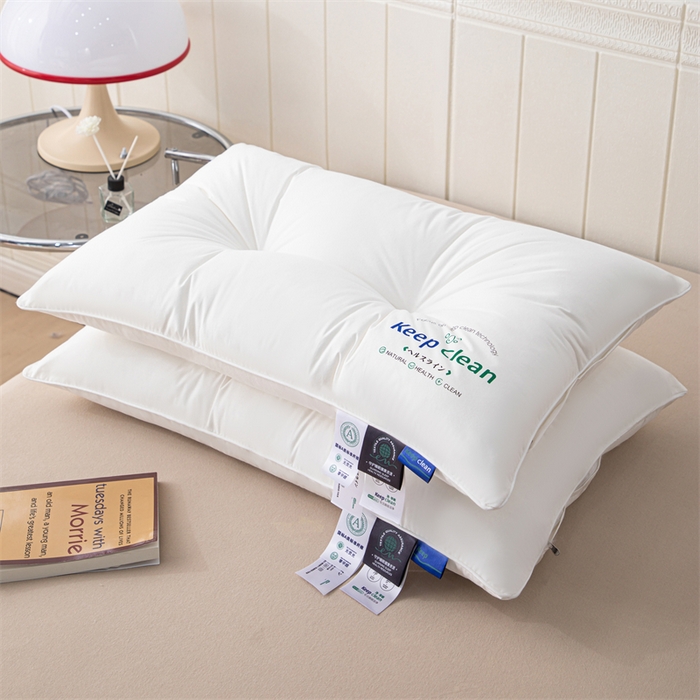 91家纺网 家纺一手货源 找家纺 芯奇想 2024新款KEEP全棉酒店护颈枕枕头枕芯 KEEP全棉【低枕】48*74cm
