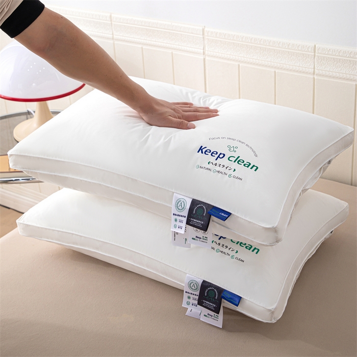 91家纺网 家纺一手货源 找家纺 芯奇想 2024新款KEEP全棉酒店护颈枕枕头枕芯 KEEP全棉【高枕】48*74cm