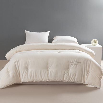 91家纺网 家纺一手货源 找家纺 （总）淳绵家居 2025新款长绒棉大豆被羊毛被