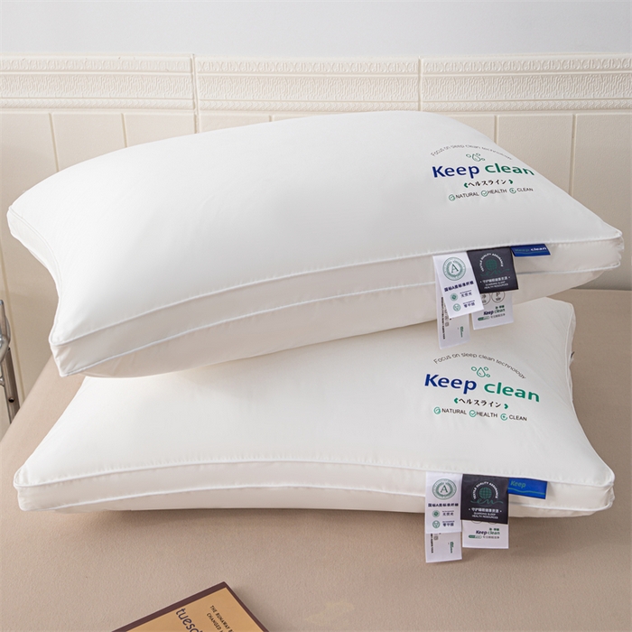 91家纺网 家纺一手货源 找家纺 芯奇想 2024新款KEEP全棉酒店护颈枕枕头枕芯 KEEP全棉【高枕】48*74cm