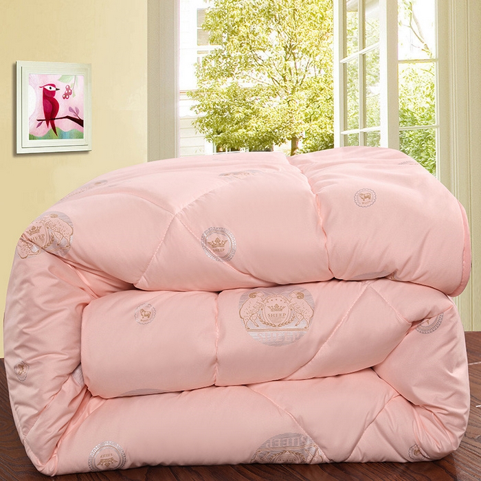 91家纺网 家纺一手货源 找家纺 2025新款亲肤舒适精品澳洲羊毛被冬被被子被芯羊毛被温暖玉