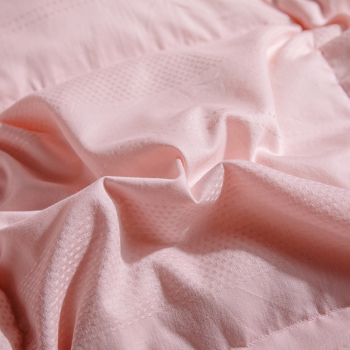 91家纺网 家纺一手货源 找家纺 静若居羽绒被壳 厂家直销双层全棉提花羽绒被壳自充绒淘宝京东双层防绒羽绒被壳 南西豆沙