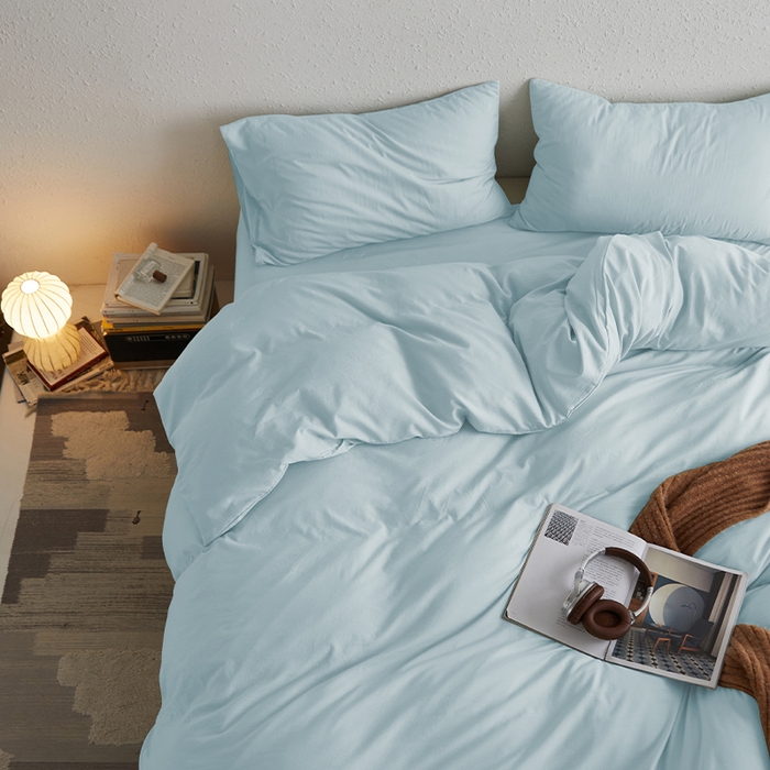 91家纺网 家纺一手货源 找家纺 （总）沃朴家居 2024新款亲肤水洗棉四件套