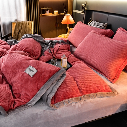 91家纺网 家纺一手货源 找家纺 （总）小牛席业 2024新款特价：A1加厚款宽包边拉链被套毯