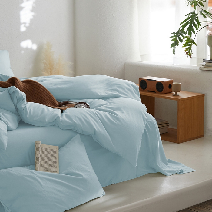 91家纺网 家纺一手货源 找家纺 （总）沃朴家居 2024新款亲肤水洗棉四件套