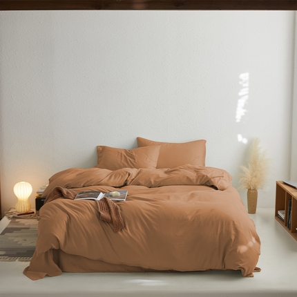 91家纺网 家纺一手货源 找家纺 （总）沃朴家居 2024新款亲肤水洗棉四件套