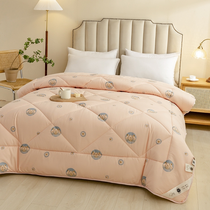 91家纺网 家纺一手货源 找家纺 2025新款亲肤舒适精品澳洲羊毛被冬被被子被芯 羊毛被温暖玉