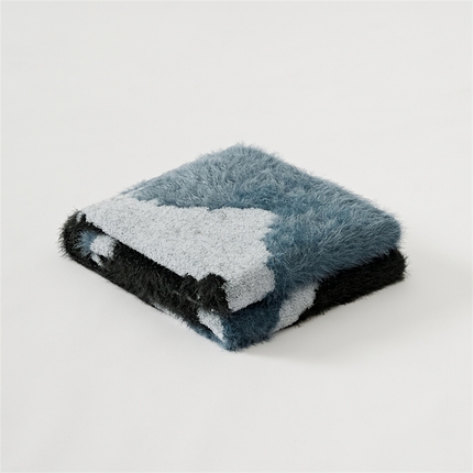 91家纺网 家纺一手货源 找家纺 （总）暖绵绵 2025新款A类半长绒毛毯-苏奈