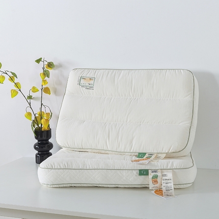 境月枕芯坊 2024新款零感有机大豆枕头枕芯 零感有机大豆三分区48*74cm±2cm/只