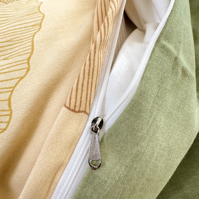 91家纺网 家纺一手货源 找家纺 优品阁 2024新款亲肤舒适全棉磨毛四件套学生三件套系列  三生有杏