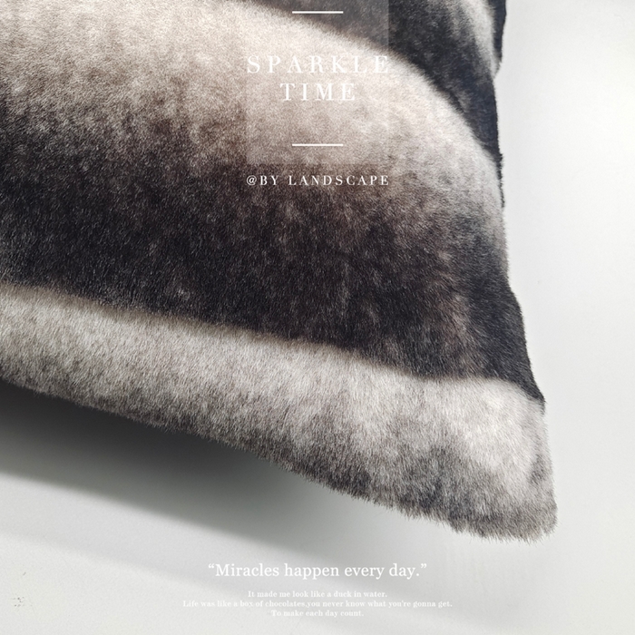 91家纺网 家纺一手货源 找家纺 澜屿 居家轻奢1200g金诺绒方抱枕 黑色