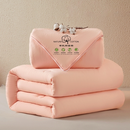 91家纺网 家纺一手货源 找家纺 易博被业 热卖新疆有机棉子母被被子被芯 云暖玉