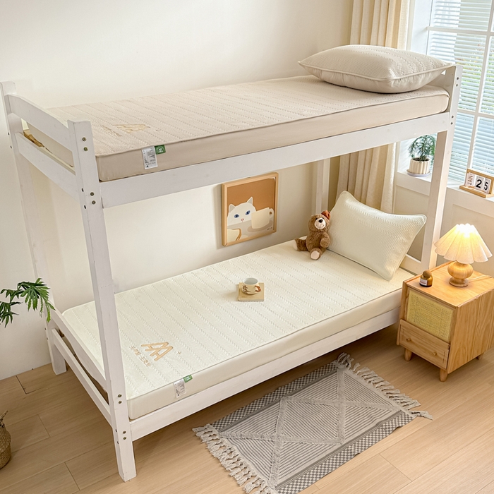 91家纺网 家纺一手货源 找家纺 芬晴家纺 2024新款A类母婴级大豆床笠学生款-奇趣 奇趣-米白